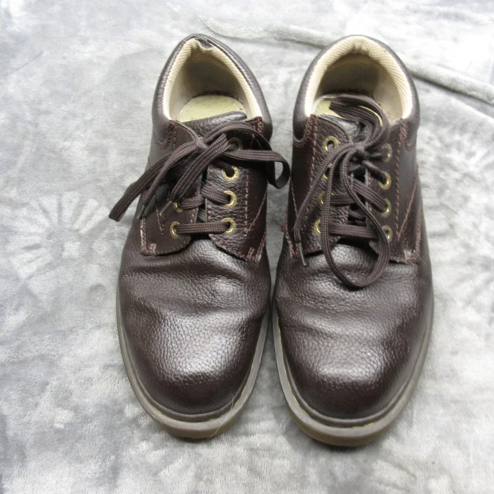 Dr. Martens Oxford Shoes Mens 11 M Brown Ashfeld Leather Lace Up‎ Chunky Classic